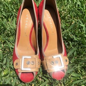 CASADEI Red High Heels!